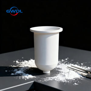 Crisol de Mullite OEM e Funil de Quartzo com Capacidade de 1,6 Litros para Aplicações de Aquecimento e Cozimento de Ouro, Prata, Platina e Sílica Fundida em Vidro - Product Image 1