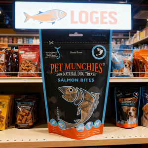 ราคาขายส่ง ขนมสุนัขหลิวเป่า ออร์แกนิค ออร์โก แซลมอนสไลซ์ อร่อย อาหารสุนัขอบแห้ง โปรตีนสูง บำรุงผิวและขน - Product Image 1