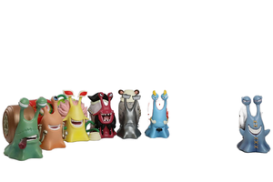 Set di <span class=keywords><strong>Action</strong></span> Figure Anime <span class=keywords><strong>One</strong></span> <span class=keywords><strong>Piece</strong></span> Den Den Mushi, Giocattoli PVC Lumaca Trasponder, Modellini PVC Telefono-Insetto per Regali ai Bambini - Product Image 2