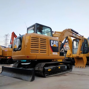 Mini-excavatrice Cat 305.5E2 d'occasion (98% neuve), 5,5 tonnes, à bras court, modèle 2024, faible nombre d'heures, excellent état, en stock, personnalisation gratuite disponible - Product Image 1