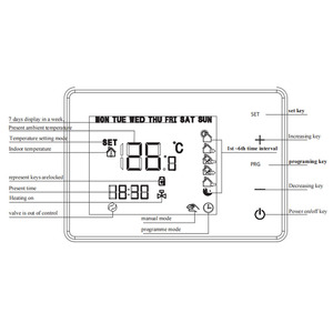 Hy01bw Hiện Đại Kỹ Thuật Số Nhiệt Cho Năng Lượng Mặt Trời Máy Nước Nóng Kiểm Soát Nhiệt Độ Phòng Khách Phòng Tắm Tầng Hệ Thống Sưởi Ấm Các Bộ Phận - Product Image 6