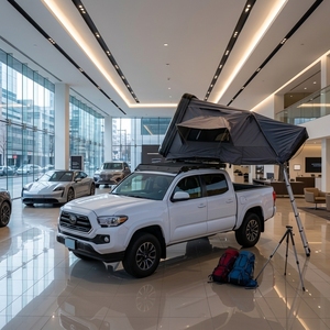 WhisperGarden Aluminium Hard Roof Top <b>Tent</b> for 4WD Offroad Camping With Annex Wall Four-Season Waterproof Design 2025 Enjoin 4wd - Product Image 3