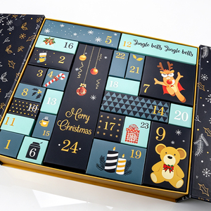 Calendario de Adviento de Cartón de Lujo Personalizado, Empaque de Cosméticos de Belleza con Cinta, los Mejores Calendarios de Adviento de Lujo de 2026 - Product Image 3