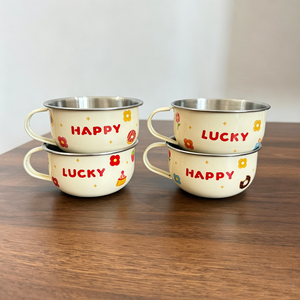 Tasse <span class=keywords><strong>d</strong></span>'apprentissage portable en acier inoxydable de qualité alimentaire pour tout-petits, motif dessin animé, <span class=keywords><strong>anti</strong></span>-chute, avec bol à collation intégré pour enfants - Product Image 6