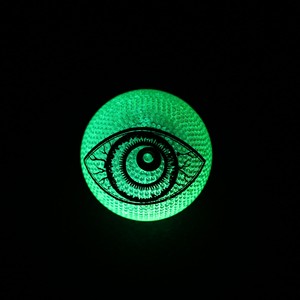 Ballon lumineux personnalisé avec impression de logo, rebondissant et éclairant dans le noir, pour cadeaux, sports et jeux - Product Image 2