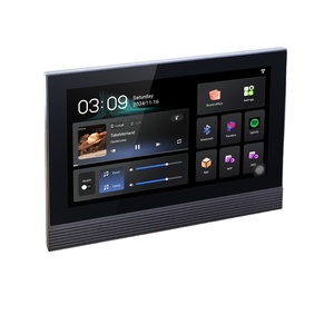 8 Channel Music Amplifier <b>Smart</b> Home With Wall Power Tuya Control Connectable Bt Speaker 7 Inch Audio 8 Chan - Product Image 1