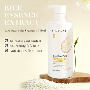 <span class=keywords><strong>Shampoo</strong></span> al Riso Naturale 500ml con Fragranza Duratura, Idratante, Controllo Oleosità, Volumizzante e Anti-Forfora - Product Image 5