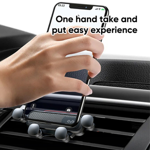 Soporte Universal Portátil para Teléfono Móvil Miccell, con Clip de Ventilación, Sensor de Gravedad, Impermeable, para Coche - Product Image 4