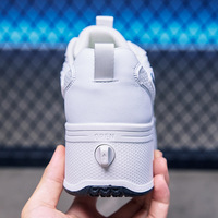 Chaussures à roulettes 4 roues sûres et durables pour garçons et filles, baskets tendance avec roues, chaussures décontractées à double usage pour le patinage
