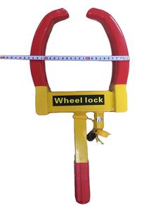 भारी शुल्क स्टील ऑटो पार्किंग ताला कार पहिया दबाना टायर ताला कार विरोधी चोरी ताला - Product Image 2