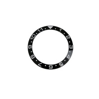 Pièces de montre SKX007 à double fuseau horaire les plus vendues, prix d'usine, avec insert de lunette en céramique