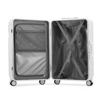 Ensemble de bagages Eastshine Modern Spinner avec roulettes pivotantes à 360 degrés, poignée souple TSA, durable, léger, ABS, valise de voyage unisexe