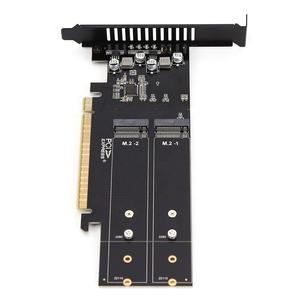 4 Bay 2280 22110 Nvme <span class=keywords><strong>M</strong></span>.2 Ngff Ssd Pcie X4 Adapter Card Pcie X16 4-Poort <span class=keywords><strong>M</strong></span>.2 Nvme ssd Adapter - Product Image 4