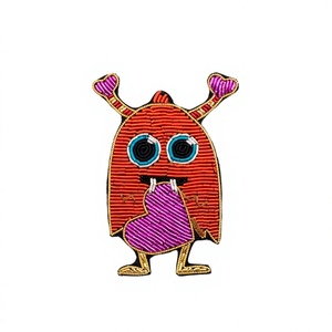 INSIGNIA BORDADA SEDA DISEÑO ALIEN - Product Image 1
