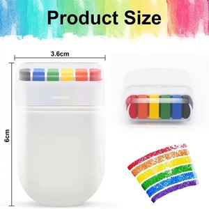 Factory Wholesale Promotional <b>UV</b> Printing Portable Party Festival Face <b>Paint</b> Crayons Painting De Couleur Halloween Makeover - Product Image 4