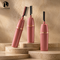 Bouteilles applicatrices de teinture capillaire PP 160 ml, rose macaron, avec peigne distributeur lisse et pompe, pour coloration en salon et usage domestique