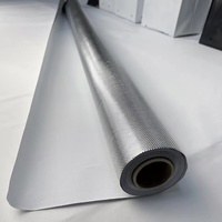 Film aluminium réfléchissant en mylar, feuille d'aluminium léger de croissance hydroponique, diamant argent, blanc/noir