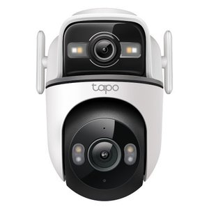 Caméra de surveillance TC47 à double objectif Pan&Tilt blanche 2K 1440p QHD - Product Image 3