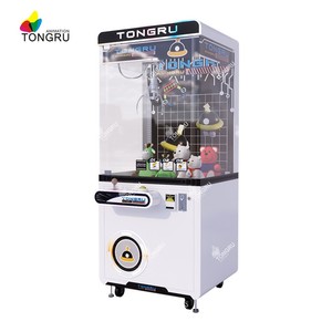 Bán buôn tùy chỉnh Mini <span class=keywords><strong>coin</strong></span>-hoạt động Arcade Claw Crane máy kim loại màu đen búp bê Claw với hóa đơn chấp nhận - Product Image 3
