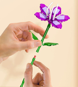 Diy Micro Flower Building <strong>Blocks</strong> Mini Bricks Particles Eternal Life Flowers Home Decoration Assembling Puzzle Toy Children Gift - Product Image 5