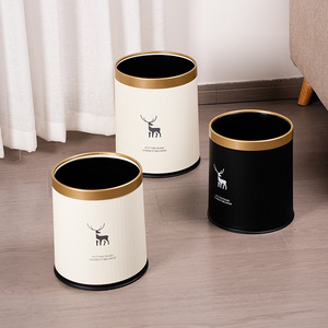 ถังขยะมิสติกอาร์ตส์ วัสดุ PP รูปทรงกระบอก ป้องกันกลิ่น สำหรับใช้ในห้องนั่งเล่นและห้องครัว - Product Image 3