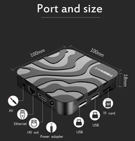 T95 Max 4K Android TV Box Allwinner H618 4GB 32GB 2,4G/5G WiFi BT4.0 4K T95 Android 12 Digital TV Box