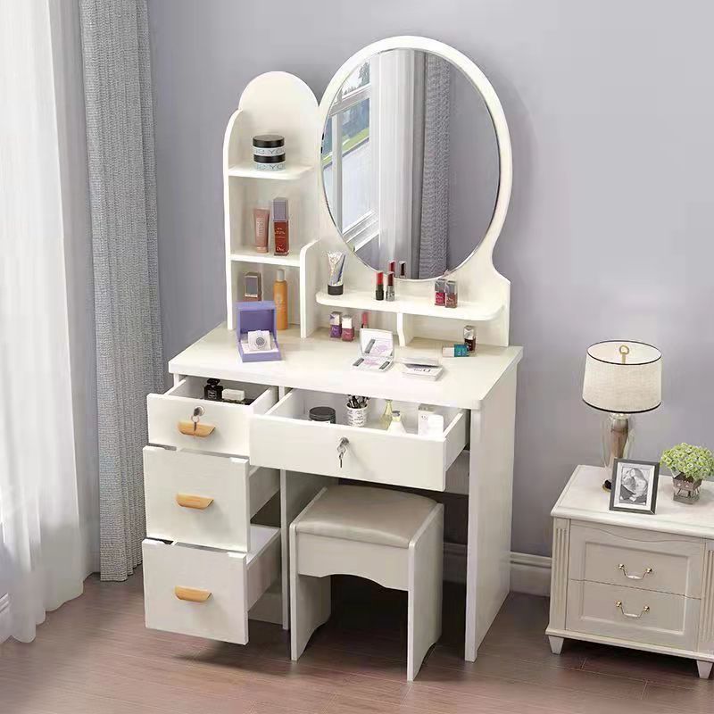 Nouveau sy588 blanc gauche-70 large double serrure avec tabouret