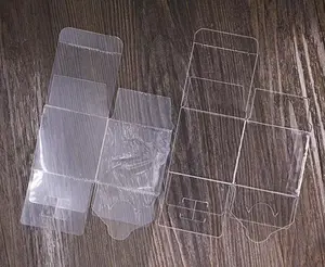 Asit ücretsiz asetat şeffaf PVC PET şeffaf ambalaj ambalaj plastik kutu hediyeler için
