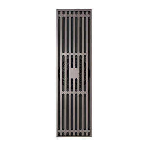 Desagüe de Piso Rectangular para Baño, de Acero Inoxidable 304, de 24 Pulgadas, Moderno, Negro Mate, <span class=keywords><strong>Lineal</strong></span>, de Alta Calidad - Product Image 4