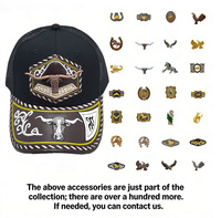 Gorra de Béisbol Unisex con Logo 3D de Metal Estilo Occidental, Estampado en Serigrafía, Cierre a Presión, Moderna, de Mezclilla, Lona, Jersey y Malla para Exteriores