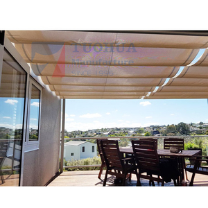 Vela de onda personalizada de fábrica, profesional, retráctil <span class=keywords><strong>romana</strong></span>, pérgola, vela de onda - Product Image 6