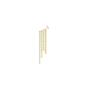 Pendientes Colgantes de Oso con Estrellas y Luna, Joyería Fina de Lujo Elegante para Boda - Product Image 6