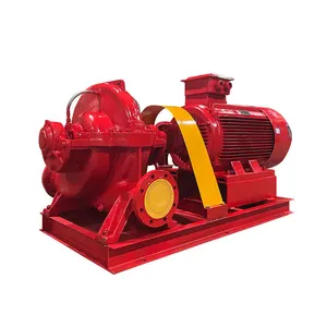 High Flow Water Pump Agricultural Irrigation Split Casing Pump For Fire Fighting Pump