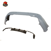 Kit Carrosserie Style AMG C63 pour Mercedes-Benz Classe C W204 2008-2013 PP Pare-Chocs Avant Face Avant Diffuseur Arrière Jupes Latérales