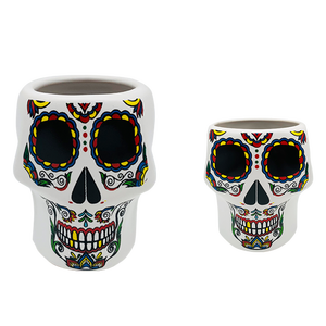 Café de cerámica con forma de esqueleto de Halloween para tazas Tazas de porcelana blancas y negras ecológicas Impresión de leche de té Nuevos productos <span class=keywords><strong>Good</strong></span> Stonew - Product Image 4