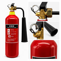 Extincteurs à CO2 (dioxyde de carbone) en acier inoxydable en gros – Tailles 2kg, 3kg, 5kg, 6kg, 10kg, 25kg, 50kg. Personnalisation OEM/ODM