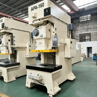 Machine de découpe pneumatique CNC entièrement automatique de haute précision 160T pour radiateurs en acier, avec moteur et roulement