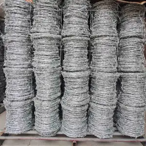 Barbed Wire Price Razor Barb Fencing Meter In Egypt Galvanized Fence Roll Per For Farm Concertina Mesh Ribbon Rust Proof