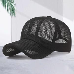 Gorro de Béisbol de Mezclilla con Bordado de la Bandera Estadounidense y la Frase 'Take <span class=keywords><strong>It</strong></span> Easy', Gorra Trucker con Visera Curva - Product Image 1