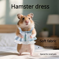 Neue Modell-Hamsterkleidung, geeignet für alle Jahreszeiten. Wollrock für kleine Haustiere – Goldener Bär – Niederländisches Schwein – Blumenratte – Fotokleidung
