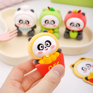 Figurine <span class=keywords><strong>en</strong></span> peluche Panda XiaoQ Food Fun au design original, boîte mystère, jouet animal mignon <span class=keywords><strong>en</strong></span> PVC souple, collection saine <span class=keywords><strong>pour</strong></span> enfants - Product Image 4
