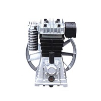 Compresseur industriel Portable 5.5 HP, Machine Mobile, réservoir bleu, 2 cylindres, compresseur d'air à essence