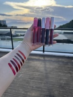 Teinture à lèvres végétalienne imperméable à l'eau longue durée 6 couleurs de marque privée cosmétiques personnalisables maquillage des lèvres bas quantité minimale de commande