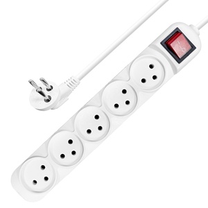 <span class=keywords><strong>Israel</strong></span> Multi 3pin Garden Power Strip Sockets 5 salidas con interruptor de extensión - Product Image 1
