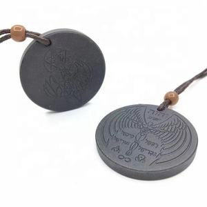 Collar de piedra de energía de fábrica-Cuántico escalar para regalo de protección EMF para niños <span class=keywords><strong>adultos</strong></span> masaje turmalina salud colgante - Product Image 3