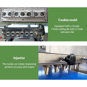 Juego completo automático de alimentos pequeños para cuatro bebés, galleta, producto de hojaldre, máquina de hacer galletas en India - Product Image 4