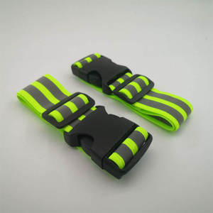 Cintura di Sicurezza Riflettente Personalizzata ad Alta Visibilità, Fascia Elastica Regolabile per Corsa Notturna, Ciclismo, Sport all'Aperto, DPI - Product Image 4