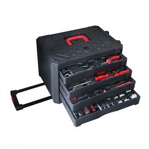 RYNEX Professional 187PCS Multi-function <b>Hand</b> <b>Tool</b> Kit Wheels Universal Garage Repair <b>Tool</b> <b>Set</b> Heavy Duty Portable Trolley Box - Product Image 3