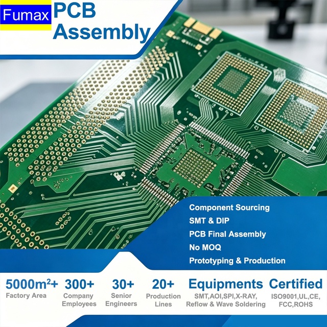 Advanced Multilayer Lamination Process High Density Interconnect Capable Industrial Control Electronic Circuit Board PCB PCBA