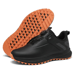 <span class=keywords><strong>Chaussures</strong></span> de <span class=keywords><strong>golf</strong></span> professionnelles pour hommes et femmes, sans lacets, respirantes, souples, en cuir et mesh pour l'<span class=keywords><strong>hiver</strong></span> - Product Image 2